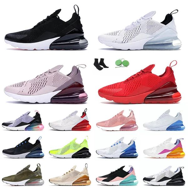 

2022 2023 classic mens women 270 running shoes og sneakers black white university red barely rose tiger 270s medium olive men trainers joggi