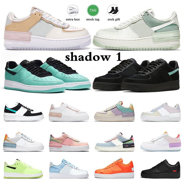 

2023 for me women 1 shadow platform shoes spruce aura pistachio frost triple white black aurora arctic punch womens sports trainer sneakers