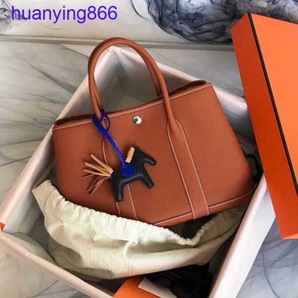 

original edition herms's gardens advanced handbag handmade wax line party bag togo cowhide business handbag leisure commuter tote women