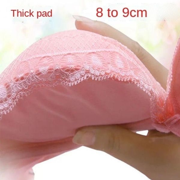 

bras underwear women gather to lift the chest upper support ultra thick 8cm bra small flat and large 230317, Red;black