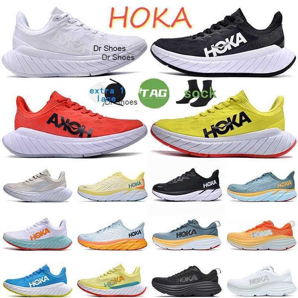 

hoka one bondi 8 running shoes mens sneaker triple black white amber yellow summer song anthracite castlerock goblin blue men women designer