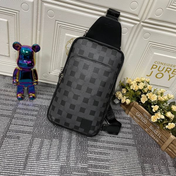 

designers sac avenue sling bag 5a designer men cross body canvas crossbody sporty casual cool tote messenger shoulder waist belt bag bumbag