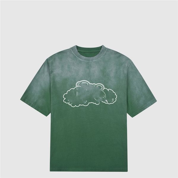 

men's t-shirt fashion men's t-shirts 2023 louiseity new cotton soft anti-wrinkle retro decorative printing letters casual student, White;black