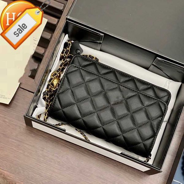 

luxury women's brand designers shoulder bags 2023 new fashion small fragrance rhomboid chain gold ball single shoulders oblique cross b