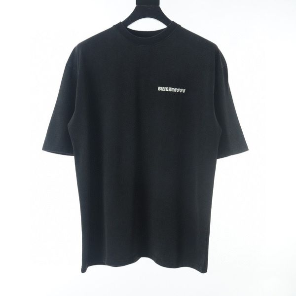 

men's plus tees & polos round neck embroidered and printed polar style summer wear with street pure cotton e112t, Black;brown