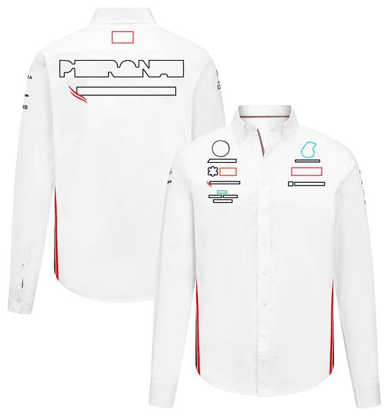 

new f1 racing shirt long-sleeved lapel t-shirt polo shirt team quick-drying shirt long-sleeved men's fan shirt
