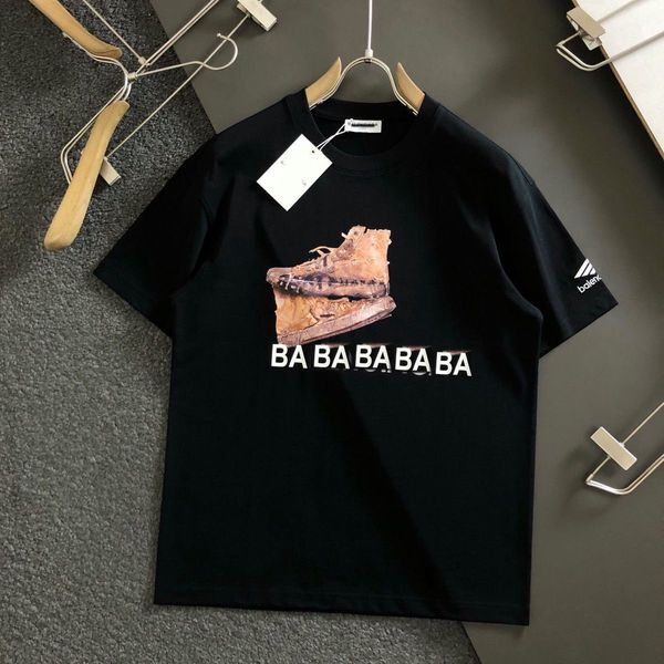 

luxury men's t-shirts s women designer summer men's t-shirts fashion b bluxury brand cotton t-shirt male 100% cotton s-5xl .ss03, White;black