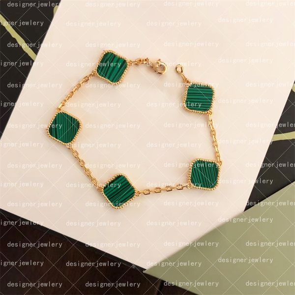 

luxury clover bracelet charms designer jewelry for women cleef necklace love charm bracelets gifts christmas single flower pendant necklaces, Golden;silver