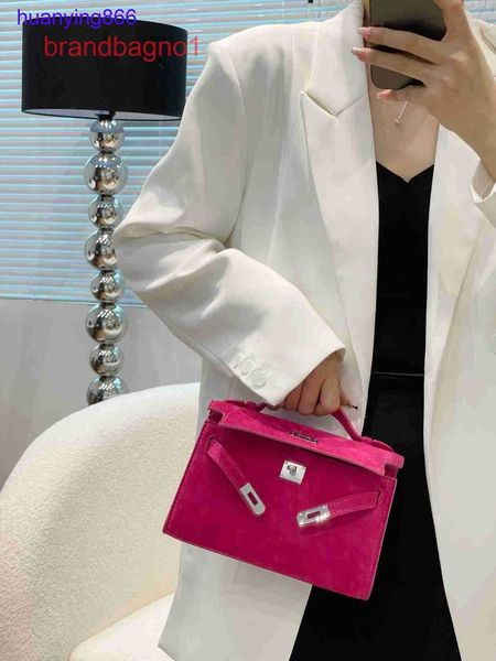 

herms's kely designer bags for women online store high grade frosted suede first generation bag 2023 new portable one shoulder cross kh