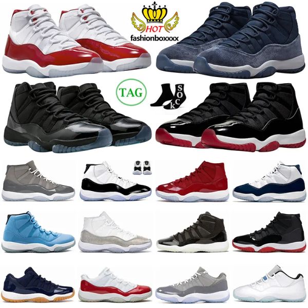 

basketball shoes men women 11s 11 cherry cool grey jubilee 25th anniversary bred concord like 96 mens trainers outdoor sports sneakers