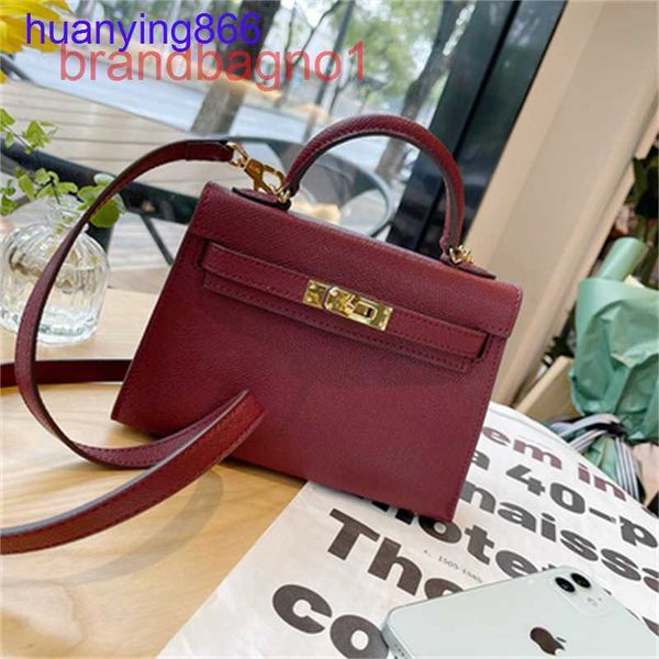 

herms's kely designer bags for women online store 2023 new four season premium versatile leather second generation mini casual cross j6
