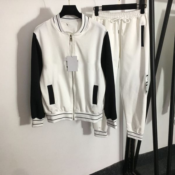 

308 xl 2023 style women's two piece pants spring summer brand same style two pieces sets short skirt empire crew neck meiyi8, White