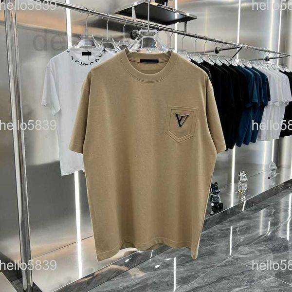 

men's plus tees & polos designer 2023 mens designers t shirt man womens tshirts with letters print short sleeves summer shirts men loos, Black;brown
