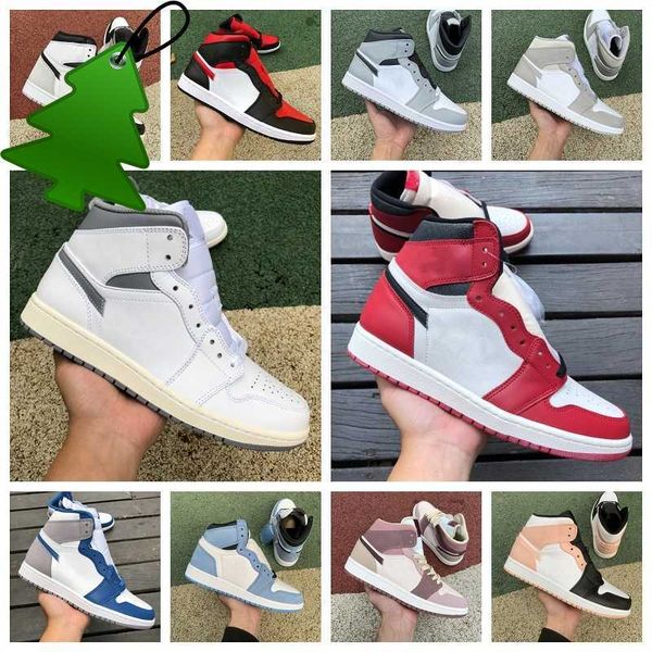 

1 jumpman 1s og high basketball shoes mens women stage haze fragment bio hack shadow bred patent hyper royal dark mocha tan gum chicago lost