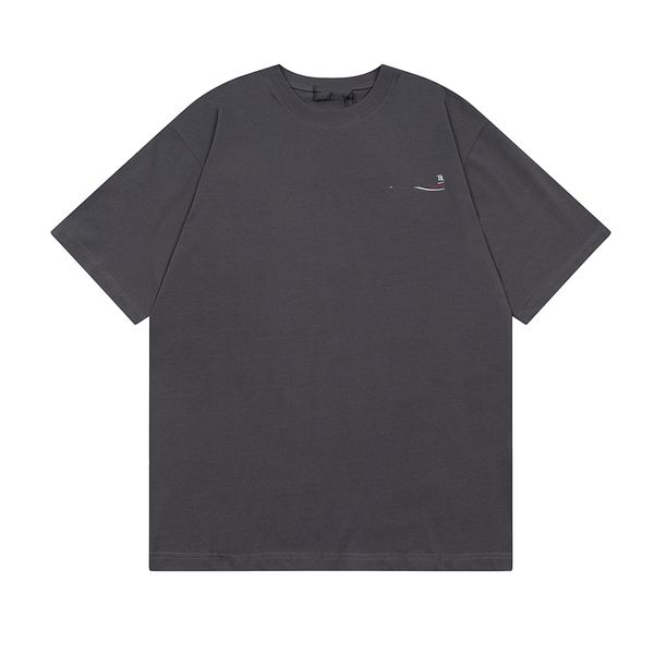 

fashion men's t-shirt luxury design2023 balencaigaity men's t-shirts retro decoration cotton soft anti-wrinkle letter printing cas, White;black