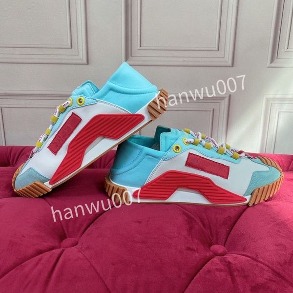

2023men spring autumn casual shoes women 100% leather lace-up sneaker fashion lady designer running trainers letters woman shoe flat printed, Black