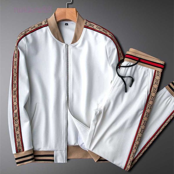 

men's tracksuits spring men tracksuit casual hoodies sets male jackets pants two piece hip hop streetwear sports suit clothing -4xl, Gray