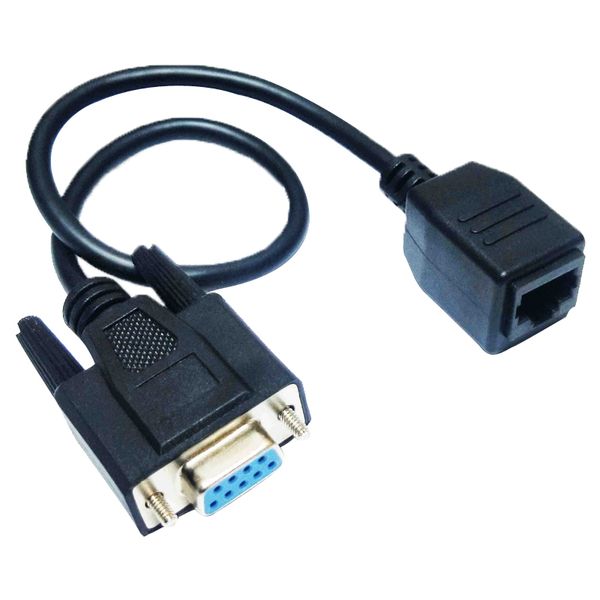 

network serial port line db9 female to rj45 female head line rj45 cable db9 to rj45 8p8c serial