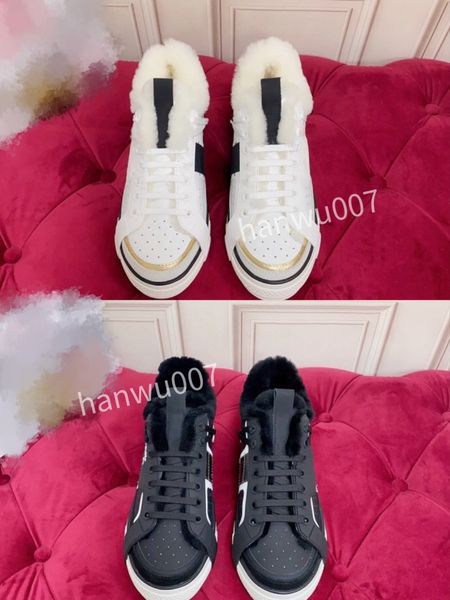 

classic casual shoes designer sports skateboarding shoes mens womens sneakers velvet heelback dress, Black