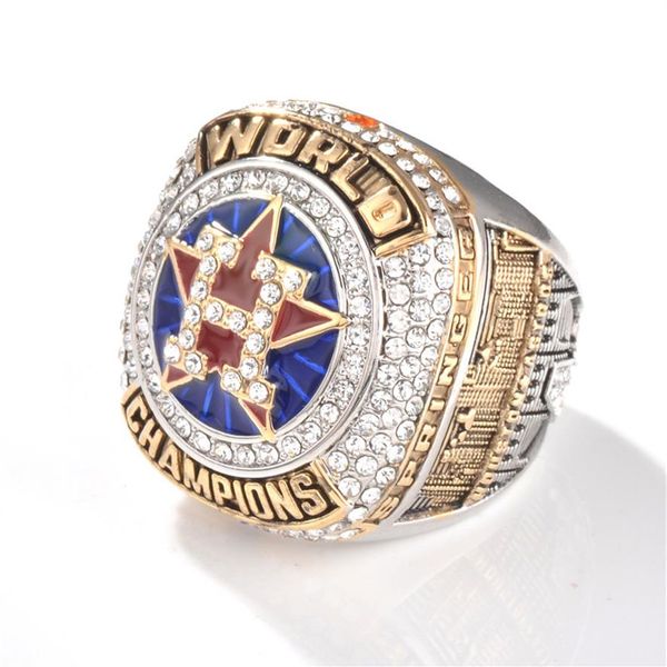

2017-2018 luxury design championship ring fans jewelry men women gift idea whole drop 246g, Golden;silver