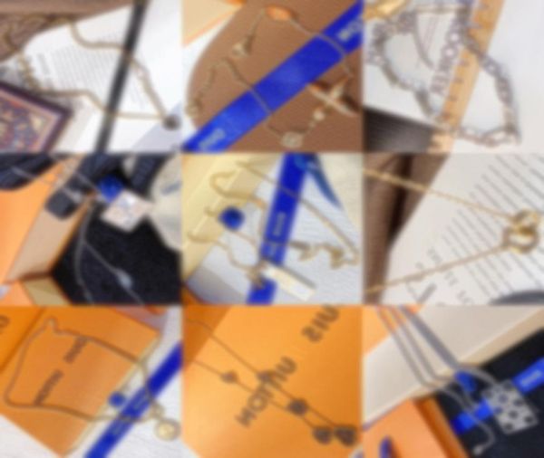 

luxury designer crystal necklace choker chain 925 silver plated 18k gold plated stainless steel letters pendant necklaces women je2750800