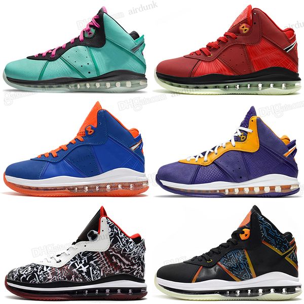 

8 lebrons xix basketball shoes hook space jam dutch blue harwood classic hook bred local boots online store gym men sports sneaker trainer o