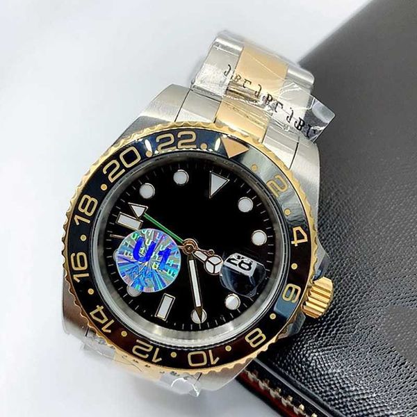 

roles abb_whates new mens watches automatic mechanical watches full stainless steel luminous sapphire glass watches, Slivery;black