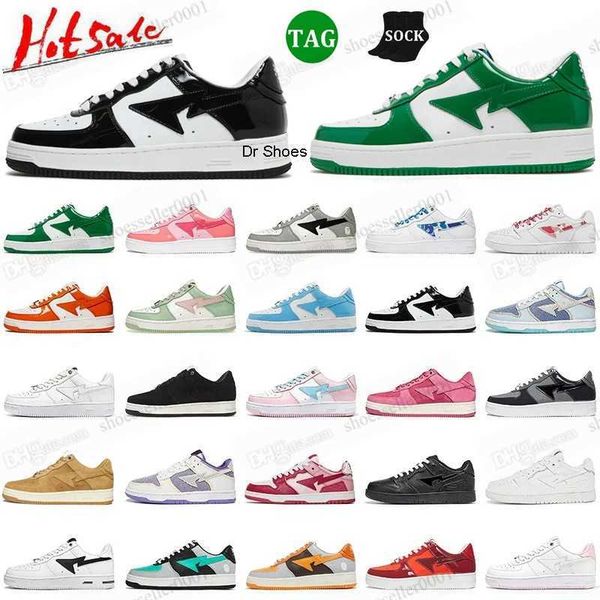 

apes sta sk8 casual shoes bapesta designer nigo men women bapestas white black stas patent leather m2 comics blue red bordeaux beige suede