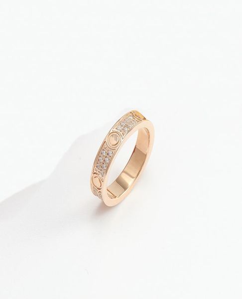 

women men designer rings screw ring party wedding couple gift loves fashion luxury carti with box hg8799313, Silver