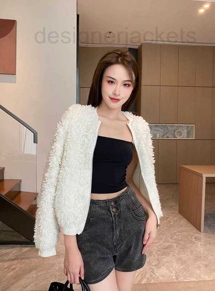 

women's jackets designer brand jacket new women autumn winter fashion plush coat grade casual spring cardigan christmas gift rbdt, Black;brown