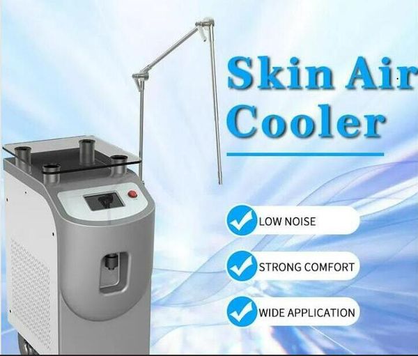 

laser use cold air skin cooler machine for laser machines zimmer cryo laser tattoo removal treatmen treduce pain cold therapy to be -45Â°c, Black