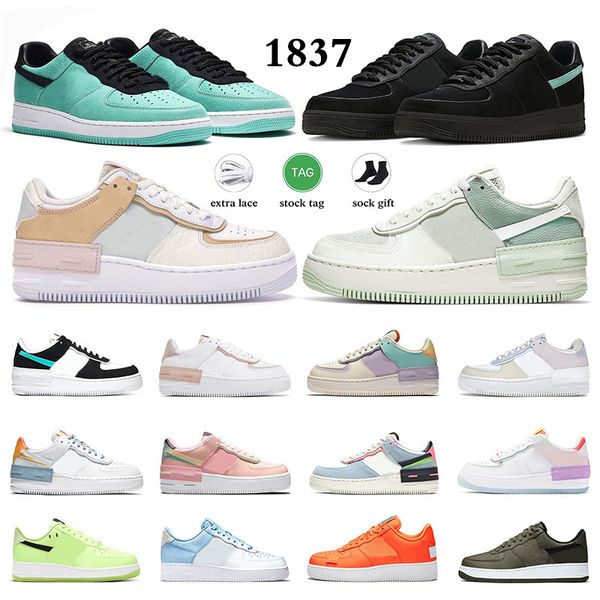 

2023 for men women shadow platform shoes shadows 1 sneakers tiffany 1837 spruce aura pistachio frost white black aurora triple white utility