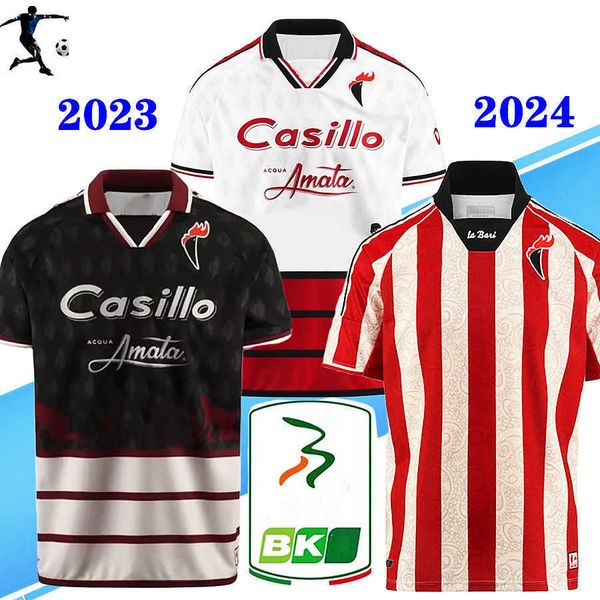 

2022 2023 2024 ssc bari mens soccer jerseys botta cheddira maiello esposito benali special edition 23 24 football shirts short sleeve unifor, Black;yellow