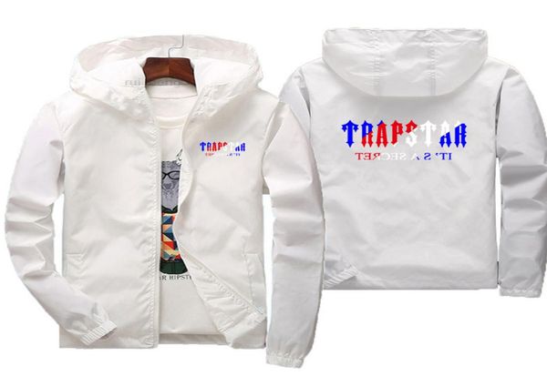 

mens jacket designer spring autumn coat hip hop fashion hooded trapstar jackets sports windbreaker casual zipper coats woman outer4045564, Black;brown