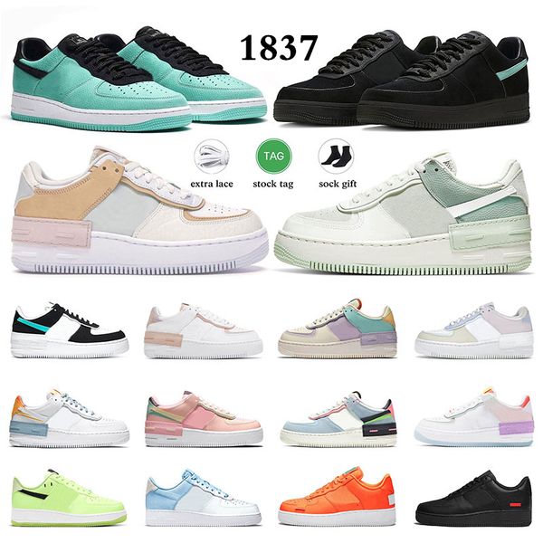 

2023 for men women shadow platform shoes shadows 1 sneakers tiffany 1837 spruce aura pistachio frost white black aurora triple white utility