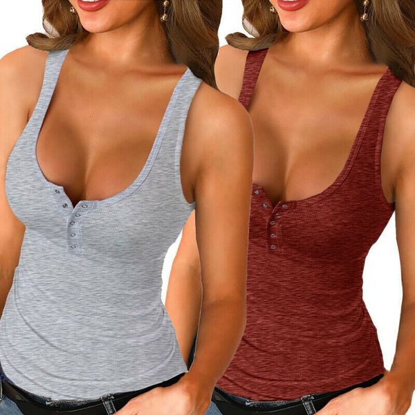 

women's tanks camis women's sleeveless v neck vest tank ladies summer slim cotton shirt camisole sports elastic underwear large s, White