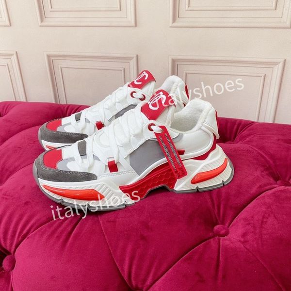 

new designer shoes sneaker men casual shoe white black leather mesh sneaker flat triple vintage luxury