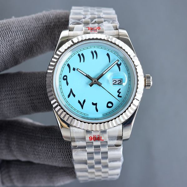 

Arabic dial mens Watches 41mm automatic 904L stainless steel strap 36mm ladies watch date waterproof sapphire mirror Middle East watch DHgate Montre De Luxe watches