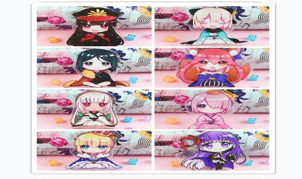 

keychains 1pcs anime keychain fategrand order game fate grand fgo saber astolfo pendants acrylic pendantkeychains7515612, Silver