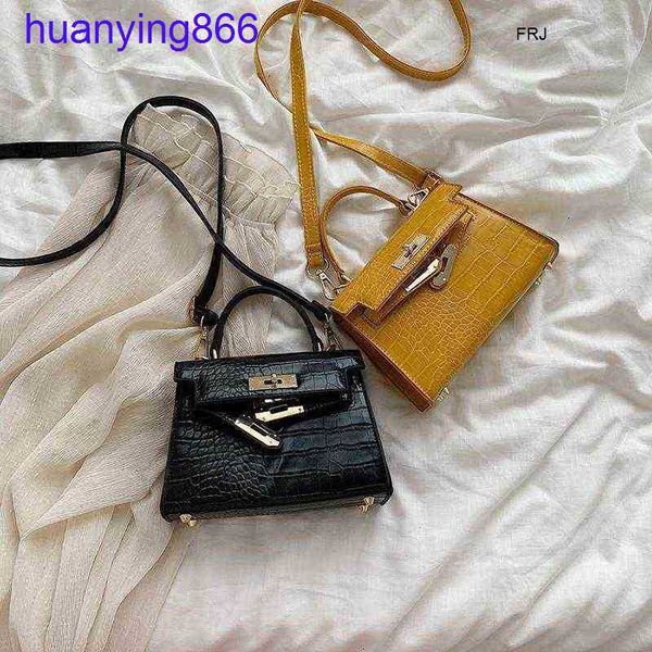 

designer kelys bags herms's bag mini messenger crocodile womens hand 2023 new fashion versatile shoulder zxc f6qc