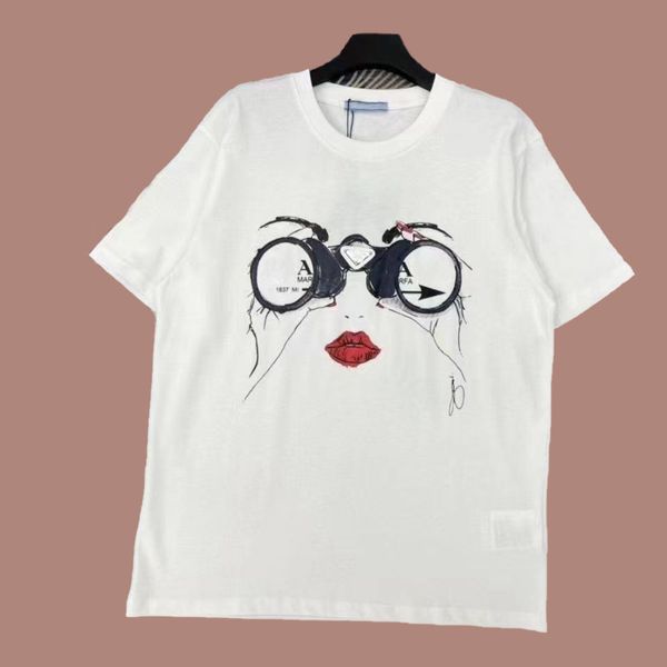 

men's t-shirts designer luxury men's tees wear summer round neck sweat absorbing short sleeves outdoor breathable cotton printed t, White;black