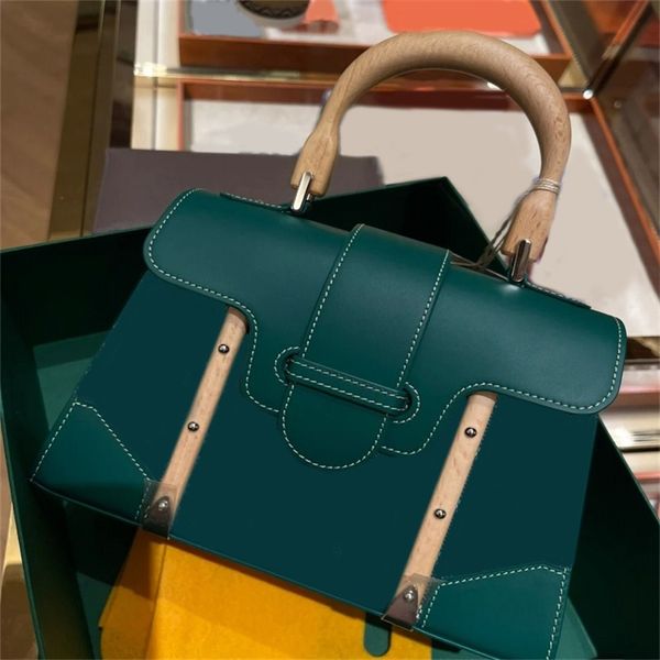 

metal mens messenger bag luxurys handbags wooden decoration special designer wallet lady famous practical crossbody shoulder bags casual squ