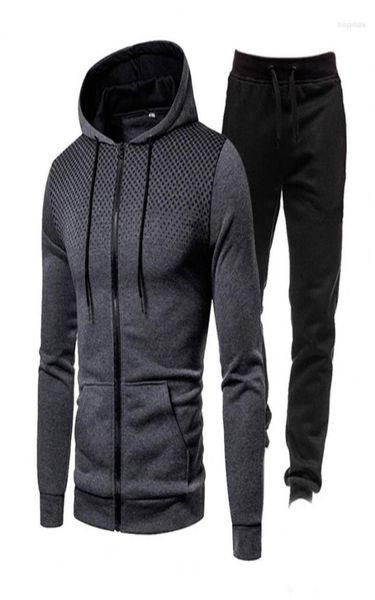 

men039s tracksuits men39s hoodies pants sets autumn track suites for men casual sweatshirts tracksuit sportswear clothes men7205249, Gray