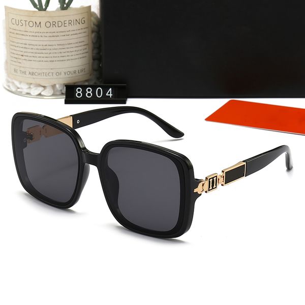 

high luxury sunglasses polaroid lens designer womens mens goggle senior eyewear for women eyeglasses frame vintage metal sun glasse circular, White;black