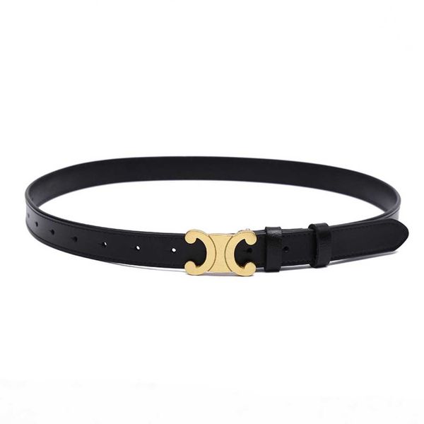 

belts new women's c-button sewn leather with jeans skirt belt women, Black;brown