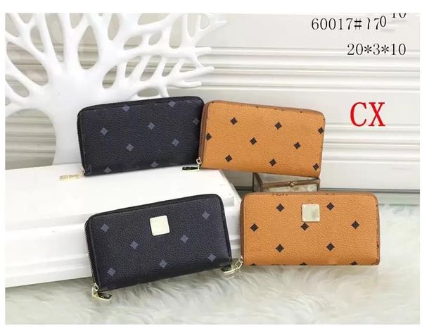 

2023 Luxury designer long wallet coin purses letters card holder clutch bags women fashion new style purses Interior Compartment, Black2