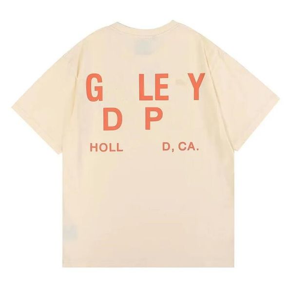 

men's t-shirts designer summer gallary shirt alphabet printed star same round neck short sleeve t-shirt for men and women s-2xl, White;black