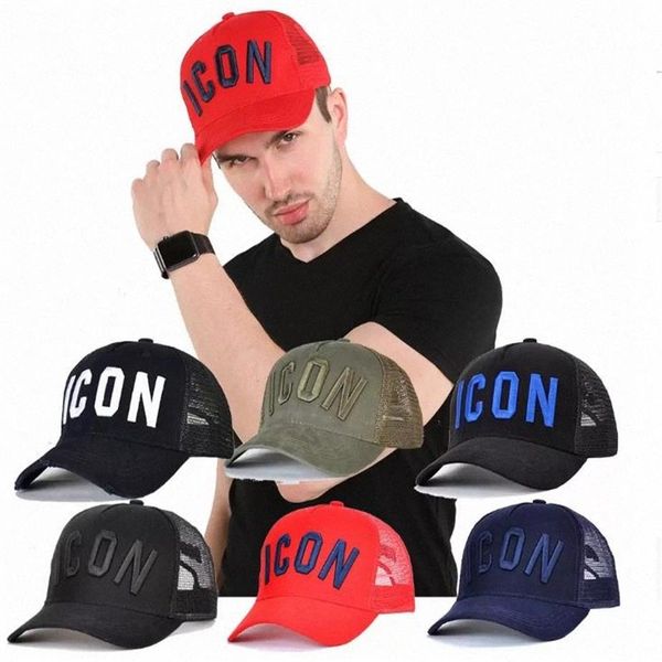 

2022 icon mens designer hats casquette d2 luxury embroidery cap adjustable 23 color hat behind letter k50c#280b, Blue;gray