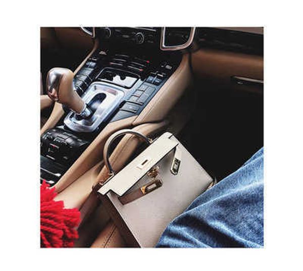 

designer luxury bag her handbag fashion genuine leather secondgenerationkilly kylie mini small portable shoulder messenger bagjf95