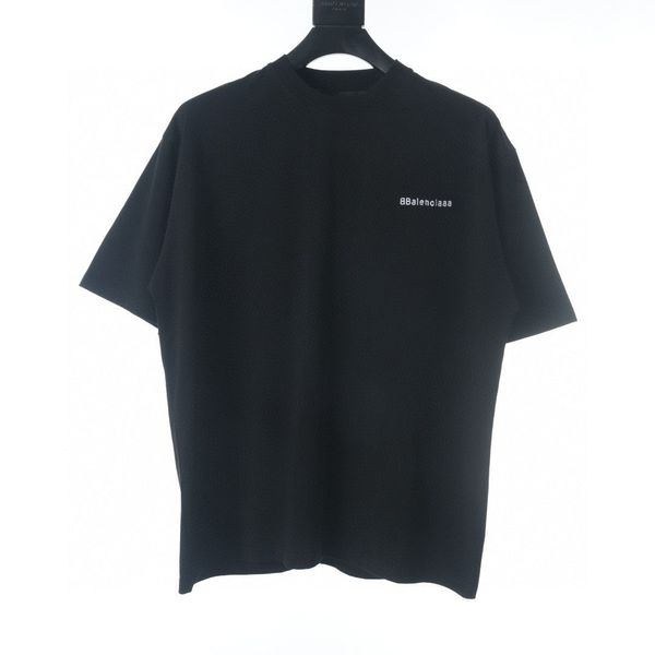 

men's plus tees & polos round neck embroidered and printed polar style summer wear with street pure cotton 2q1ed, Black;brown